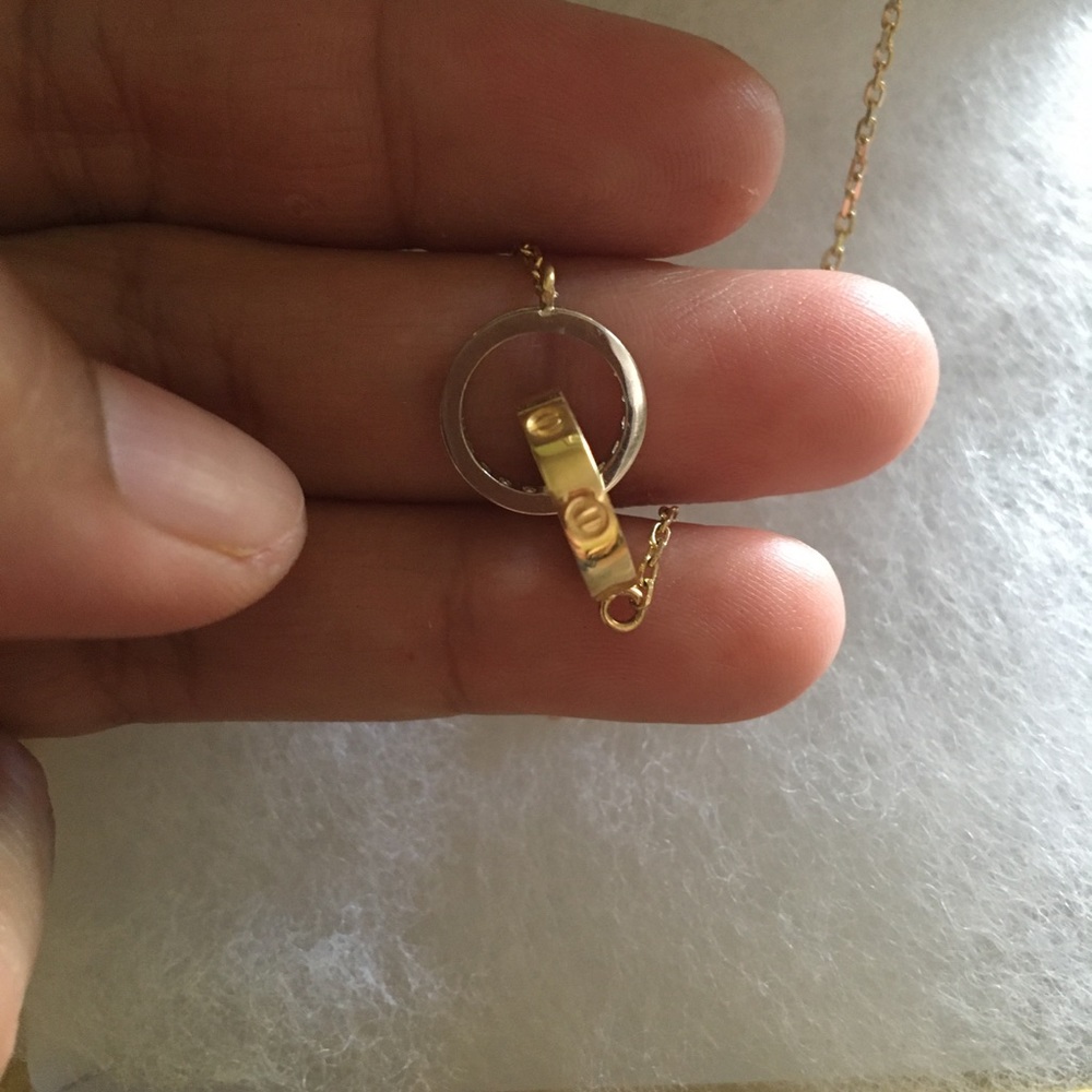 18k Saudi gold necklace